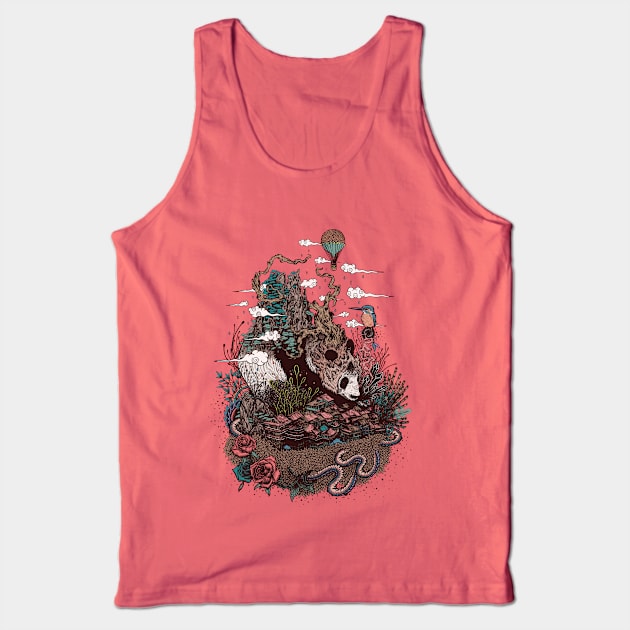 Land of the Sleeping Giant Tank Top by MatMiller